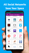 All Social Media and Social Network in one App screenshot 0