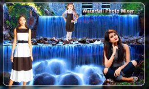 Waterfall Photo Blender -Mixer screenshot 0