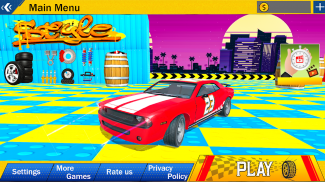 Car stunt driving game 3d race screenshot 0