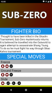 Fighter Bios: MK screenshot 4