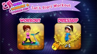 Girls Workout Fitness Gym: Dress Up Game screenshot 1