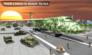 Army Cargo Plane 3D screenshot 2