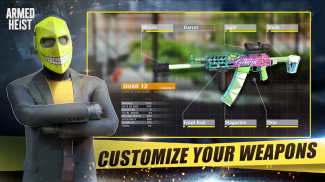 Armed Heist:शूटिंग गन फाइट गेम screenshot 4
