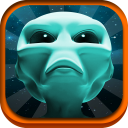 594-Spaceship Escape Icon