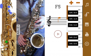 2D Saxophone Fingering Chart screenshot 14