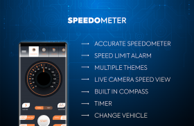 GPS Speedometer & Odometer – Live Speed Meter screenshot 1