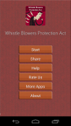 Whistle Blowers Protection Act screenshot 1