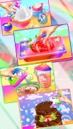 Unicorn Ice Cream Chocolate Cakes Dessert Bakery screenshot 4