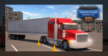 Truck Stop Parking Lot 3D screenshot 5