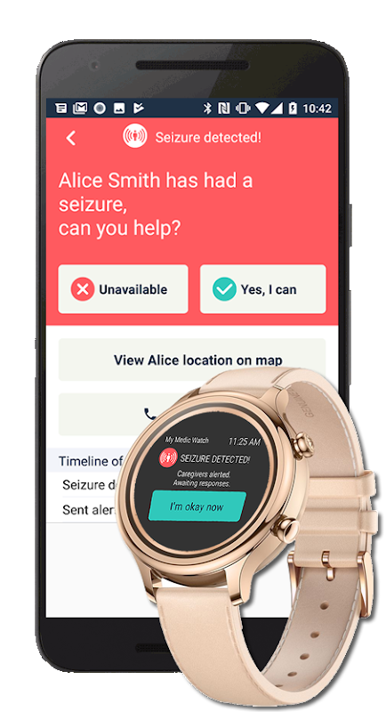 The Epilepsy & Seizure Alert App on your Smartwatch - My Medic Watch