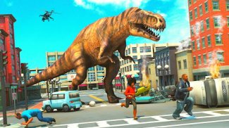 Dinosaur City Rampage Simulatr screenshot 1