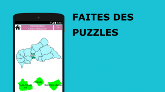 Carte Quiz Puzzle 2020 - République Centrafricaine screenshot 2