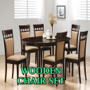 Wooden Chair Set