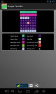 Simple Calendar Widget screenshot 6