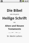 Die Bibel, Luther (Holy Bible) screenshot 0