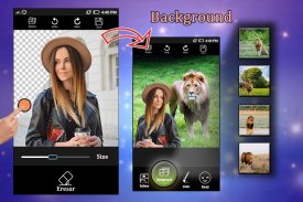 Lion Cut Paste Photo Editor screenshot 0