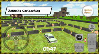 3D Classic Car Parking screenshot 0