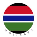 Gambia Holidays : Banjul Calendar