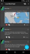 Mapa del viento 🌪 Seguimiento de Huracanes screenshot 3