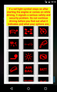 Car Dashboard Light Symbols screenshot 1