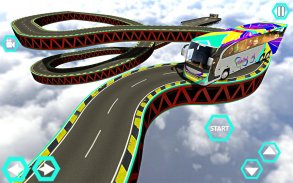 impossíveis faixas simulador de ônibus de condução screenshot 3