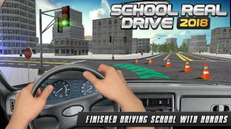 School Real Drive 2022 screenshot 0