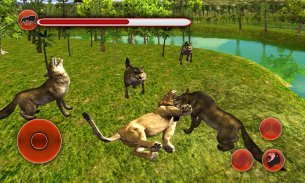 Simulador de leão selvagem screenshot 1