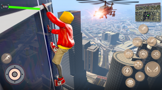 City Rope Hero Fighters Games screenshot 2