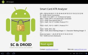 Smart Card ATR Analyzer screenshot 0