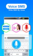 Voice Message Sender: write sms by voice screenshot 1