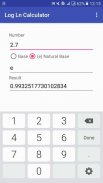 Logarithm Calculator screenshot 4