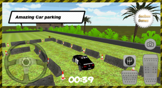 3D-Police Car Parking screenshot 1