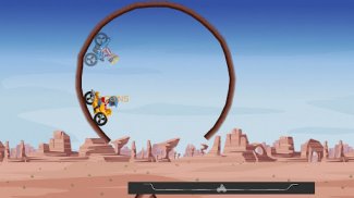 极限飞车 - 很棒的摩托车特技挑战竞速游戏 screenshot 2
