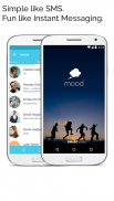 Mood Messenger - SMS และ MMS screenshot 0
