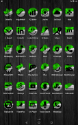 Half Light Green Icon Pack Free screenshot 0