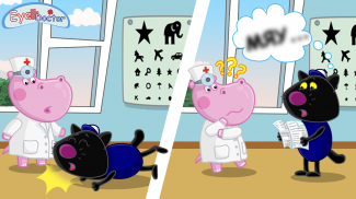 Hippo Eye Doctor: Medical game screenshot 1