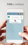 Letter Templates Offline -COVER Letter Writing App screenshot 3