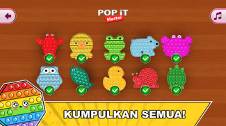 Pop it gelisah antistres games screenshot 7