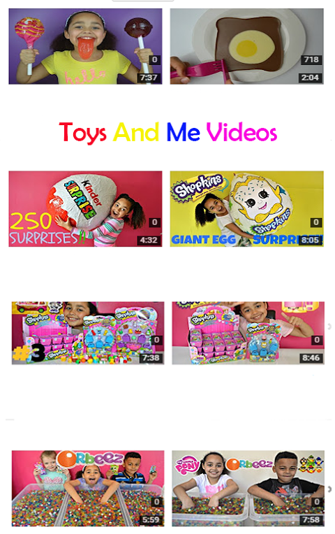 new toys and me videos