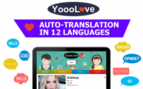 YoooLove Dating with auto-translation - Free chat screenshot 8