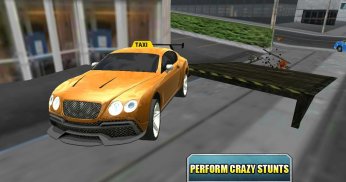 سائق تاكسي مجنون واجب 3D screenshot 4