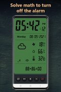 Alarm clock and weather forecast , stopwatch screenshot 5