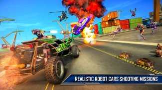 Ramp Car Robot Transforming Game: Robot Car Games screenshot 0