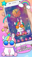 Pink Unicorn Phone Themes screenshot 3