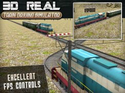 Real 3D Tren Drive Simulador screenshot 7
