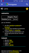 Dictionnaire portugais screenshot 0