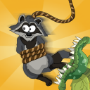 Raccoon Escape Icon