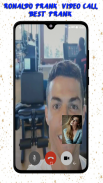 Ronaldo Call You: Fake Video Call Prank screenshot 0