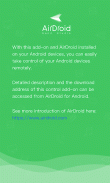 AirDroid Control Add-on screenshot 2