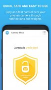 Camera Block Free - Anti spyware & Anti malware screenshot 1